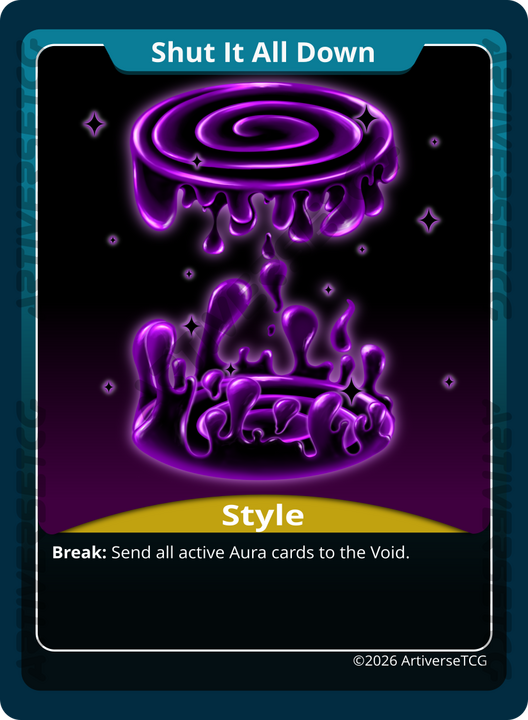 Shut it all Down Shut it all Down