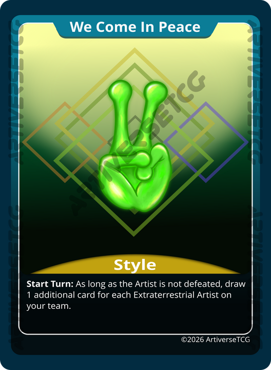 We Come in Peace We Come in Peace