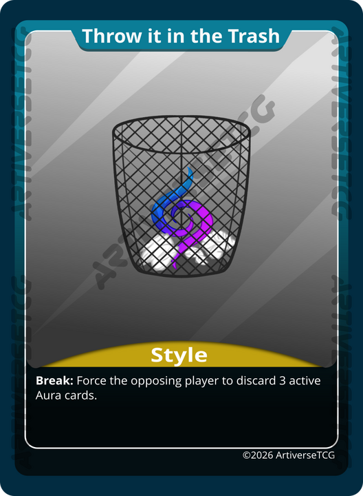 Throw it in the Trash